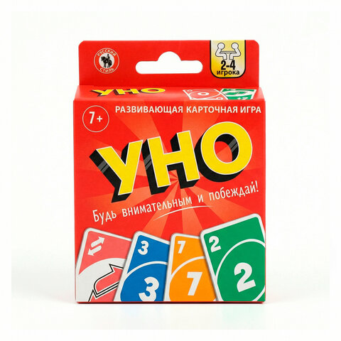 Игра настольная УНО "И ДЕЛО В ШЛЯПЕ", АССОРТИ, РУССКИЙ СТИЛЬ