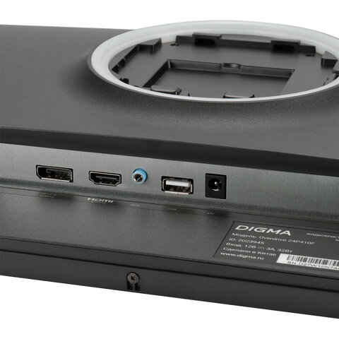 Монитор DIGMA Overdrive 24P410F 23.8" (60 см)/1920x1080/16:9/IPS/1ms/300cd/HDMI/черный, DM24SG03