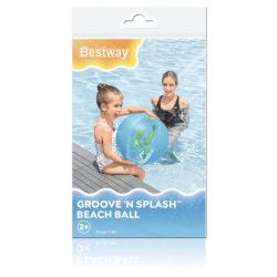 Мяч пляжный, диаметр 51 см, от 2 лет, АССОРТИ, BESTWAY, 31036