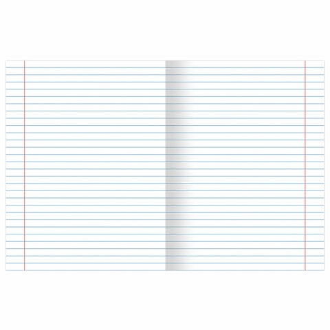 Тетради ДЭК 12 л. КОМПЛЕКТ 10 шт. с ЗЕЛЁНОЙ обложкой, ЮНЛАНДИЯ, линия, 106747