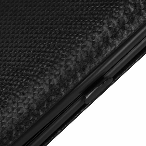 Универсальный набор для маникюра и педикюра 18 в 1 в футляре, STANDARD, черный карбон, WBZ, 609487