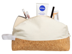 Несессер «Corky» хлопковый с пробковой вставкой, Цвет натуральный