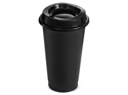 Пластиковый стакан «SipGo», Цвет черный