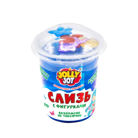 Слайм, слизь с фигурками, русалочки, 200 г, АССОРТИ 3 вида, JOLLY JOT, 666666