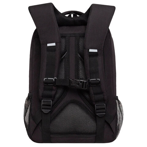 Рюкзак GRIZZLY школьный, анатомическая спинка, 2 отделения, для мальчиков, "SMART", 39х26х19 см, RB-556-2/1