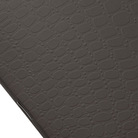 Тетрадь А5, 96 л., HATBER, скоба, клетка, soft-touch ламинация, тиснение КРОКО, "СОЛО_Тауповый", 096335, 96Т5лтВ1
