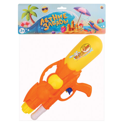 Водный пистолет "Летние забавы", 34,4х19,1х7,8 см, АССОРТИ, РК, ИК-1188, ВВ4383
