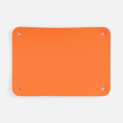 Лейбл Eta Soft Touch, XL, оранжевый, 5х7 см