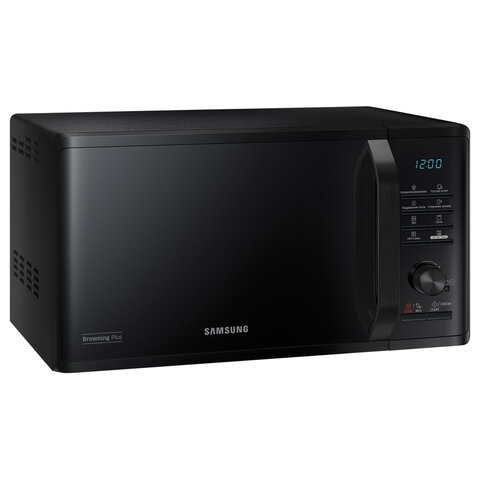 Микроволновая печь SAMSUNG MG23K3515AK/BW, объем 23 л, мощность 800 Вт, электронное управление