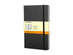 Записная книжка А5 (Large) Classic (в линейку), Размер A5, Цвет черный