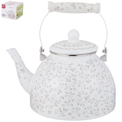 Чайник эмалированный 4 л Вивьен / 934-438 /уп 8/