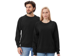 Свитшот оверсайз с рукавом реглан «Belgrade», унисекс, Размер XL, Цвет черный