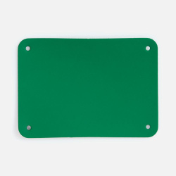 Лейбл Eta Soft Touch, XL, зеленый, 5х7 см