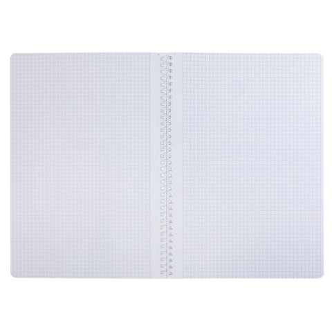 Тетрадь А4 96л. HATBER гребень, клетка, матовая ламинация, Mimimilk (микс в спайке), 087004, 96Т4лВ1гр