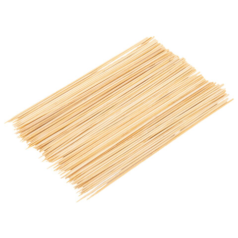 Шпажки-шампуры для шашлыка бамбуковые 250 мм, 100 шт., BOOMHOUSE (БУМХАУС), 701959
