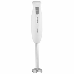 Блендер погружной CENTEK CT-1344, 600 Вт, 2 скорости, 1 насадка, стакан, белый