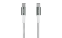 Кабель MASTER, Type-C - Type-C, 60W, USB2.0, 1.2м, белый, OLMIO