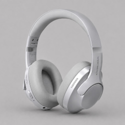 Беспроводные накладные наушники Stereo Ultra ANC, BT 5.4, ANC/ENC, 500мАч, Цвет серебристый