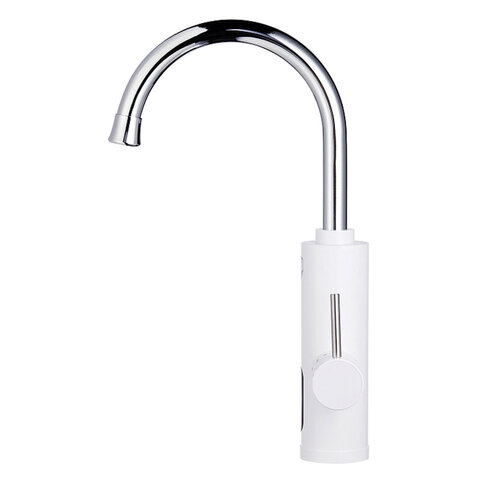 Водонагреватель проточный электрический ROYAL THERMO QuickTap, 3,3 кВт, 1,48 л/м, кран, белый, НС-1588900