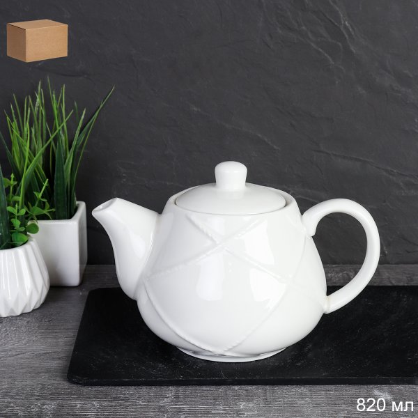 Чайник заварочный 820 мл / GR-461 /уп 12/ ШТУЧНО
