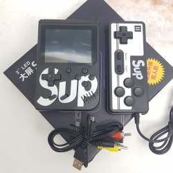 Портативная приставка с джойстиком Retro FC Game Box PLUS Sup Dendy 3” 400in1 Чёрный