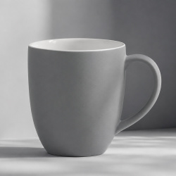 Кружка «C1» soft-touch, Цвет серый