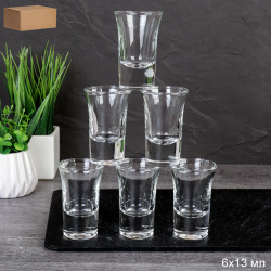 Стопка 6 штук 15 мл / Y302-RC007 /уп 48/