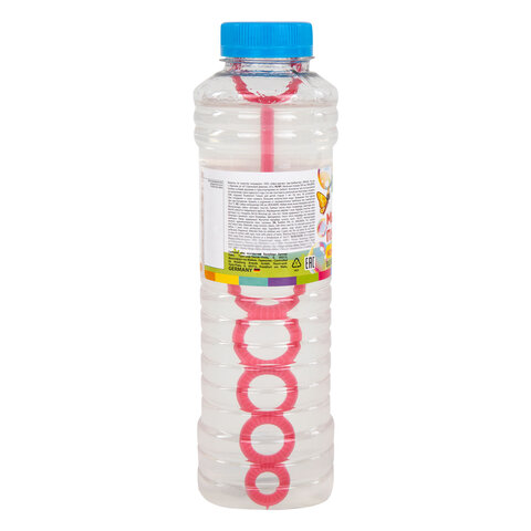 Мыльные пузыри, КОНЦЕНТРАТ 1 к 3, 500 мл, индивидуальная упаковка, BRAUBERG KIDS, 666209