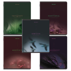 Тетрадь А5, 48 л., BRAUBERG, скоба, клетка, SoftTouch, "Peaceful", (микс в спайке), 405327