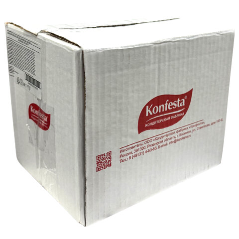 Конфеты глазированные KONFESTA Ассорти (кокос, малина, манго-маракуйя) 1100 г