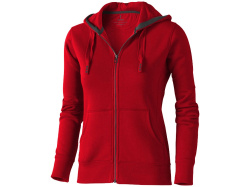 Толстовка «Arora» женская с капюшоном, Размер XS, Цвет красный