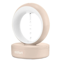 Увлажнитель воздуха KITFORT КТ-3847, резервуар 680 мл, 10 Вт, белый/бежевый