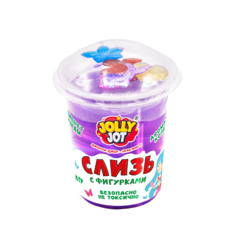 Слайм, слизь с фигурками, русалочки, 200 г, АССОРТИ 3 вида, JOLLY JOT, 666666