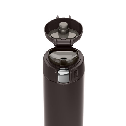 Термокружка 520 мл JOYLUX (ДЖОЙЛЮКС) ULTRA BROWN, нержавеющая сталь SUS304, коричневый матовый, 700279