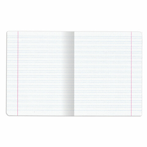 Тетради ДЭК 12 л. КОМПЛЕКТ 20 шт. BRAUBERG КЛАССИКА, частая косая линия, обложка картон, СИНЯЯ, 107075