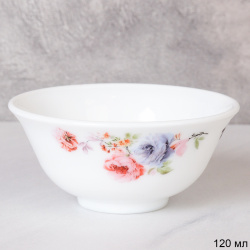 Пиала 120 мл 90 мм розетка для соуса и варенья6/84120 (7027) Синяя роза