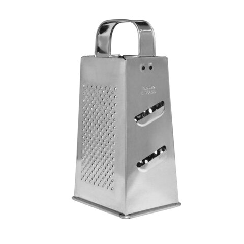 Терка 4 грани 22х11х8,5 см, белая жесть, BOOMHOUSE Classic, 701858