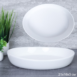 Блюдо для запекания 21 см / WD-1420 /уп 30/