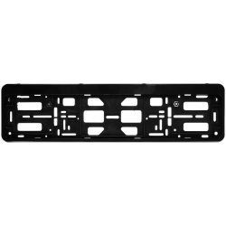 Рамка-книжка для номера Plate Mate, черная, 53x14x1,3 см