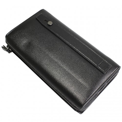 Мужское портмоне – клатч на молнии, с ручкой Baellerry Maxi Libero S1001