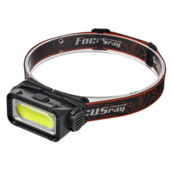 Фонарь налобный FOCUSray 1307 акку 18650 1200W 3,7V диод СОВ 3W  1/180, шт