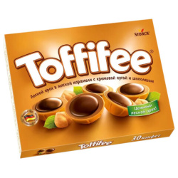Конфеты шоколадные TOFFIFEE с лесным орехом 250 г, 018745-45/44