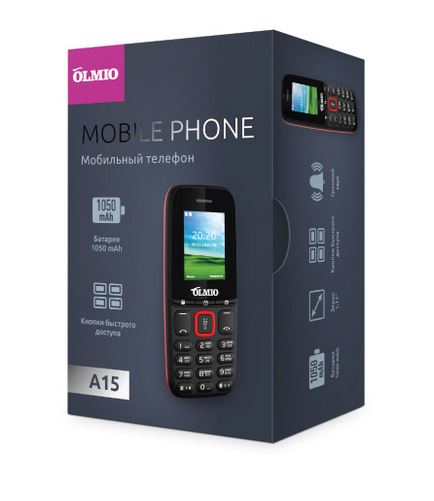 A15 Olmio (синий) Мобильный телефон