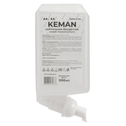 Картридж с жидким мылом-пеной, Kimberly-Clark Aquarius, "Нейтральное", 1 л, твердый флакон, KEMAN, 100025-А/БЦ