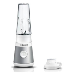 Блендер стационарный BOSCH MMB2111T, 450 Вт, 1 скорость, чаша 0,6 л, пластик, серебристый