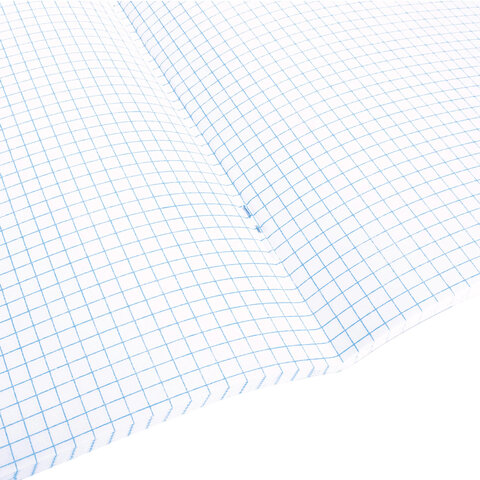 Тетрадь А4 96 л. ОФИСМАГ скоба, клетка, обложка картон, ОДНОТОННАЯ, 405637