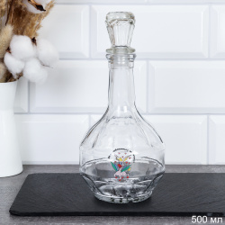 Графин 500 мл Русский Приколы /уп 18/