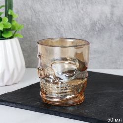 Стопка 50 мл Череп / KL-S51 / ШТУЧНО