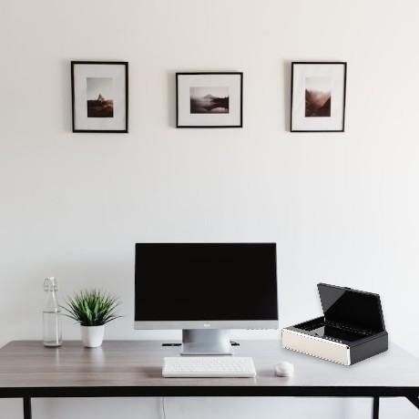 Часы электронные Boxxuv настольные, черные