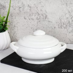 Супница с крышкой порционная / SWR-23 /уп 36/